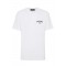 TRICOU DSQUARED, Logo-Print T-shirt, Regular Fit, Alb