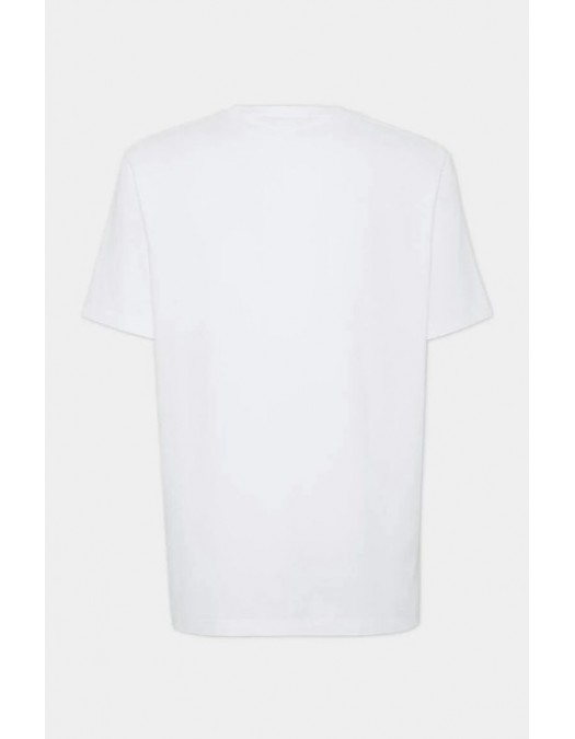TRICOU DSQUARED, Logo-Print T-shirt, Regular Fit, Alb - S74GD1400D20020100