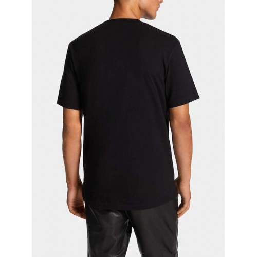 TRICOU DSQUARED, Logo-Print T-shirt, Regular Fit, Negru TRICOU DSQUARED, Logo-Print T-shirt, Regular Fit, Negru