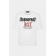 Tricou DSQUARED2, Blood Sweat Tears, Loose Fit, White - S74GD1410D20033100