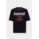 Tricou DSQUARED2, Blood Sweat Tears, Loose Fit, Black - S74GD1410D20033900