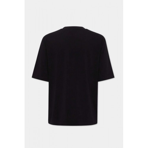 Tricou DSQUARED2, Blood Sweat Tears, Loose Fit, Black Tricou DSQUARED2, Blood Sweat Tears, Loose Fit, Black