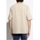 Tricou DSQUARED2, Printed Logo, Text, Beige - S74GD1412D20033800