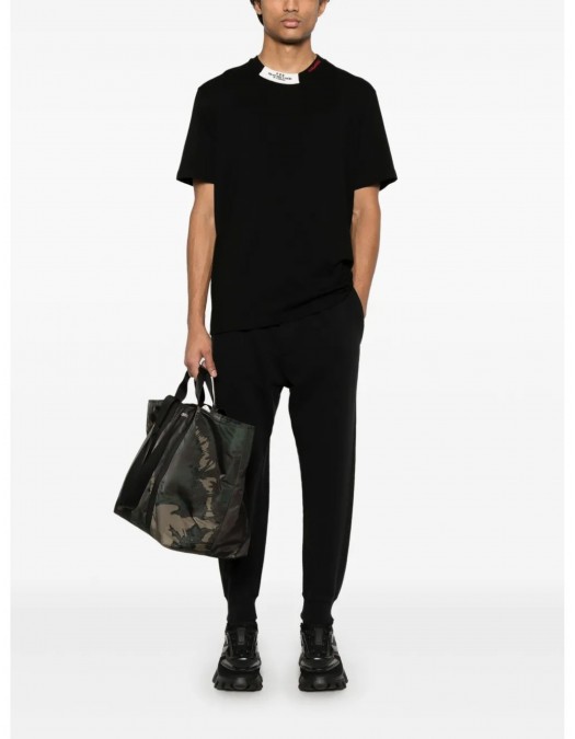 Tricou DSQUARED2, Crewneck, Details, Cotton, Black - S74GD1417D20020900