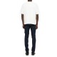 TRICOU DSQUARED2, Falling Logo, Alb, Loose Fit - S74GD1444D20020100