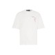 TRICOU DSQUARED2, Falling Logo, Alb, Loose Fit - S74GD1444D20020100