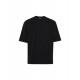 TRICOU DSQUARED2, Falling Logo, Negru, Loose Fit - S74GD1444D20020900 TRICOU DSQUARED2, Falling Logo, Negru, Loose Fit - S74GD1444D20020900