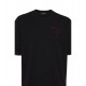 TRICOU DSQUARED2, Falling Logo, Negru, Loose Fit - S74GD1444D20020900 TRICOU DSQUARED2, Falling Logo, Negru, Loose Fit - S74GD1444D20020900