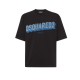 TRICOU DSQUARED2, Logo 3D, Puffy, Negru - S74GD1444D20020900 TRICOU DSQUARED2, Logo 3D, Puffy, Negru - S74GD1444D20020900