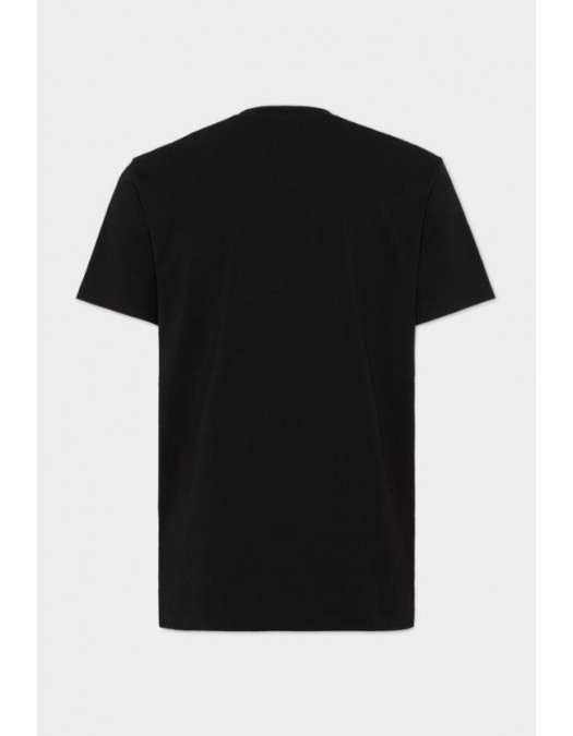 TRICOU DSQUARED2, Buzunar atasat cu logo, Negru - S74GD1449D20020900