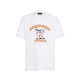 Tricou DSQUARED2, Regular Fit Espresso T-Shirt, Alb - S74GD1452D20020100
