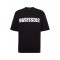 Tricou DSQUARED2, Large Obsessed2, Simple, Black