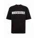 Tricou DSQUARED2, Large Obsessed2, Simple, Black - S74GD1478D20033900 Tricou DSQUARED2, Large Obsessed2, Simple, Black - S74GD1478D20033900