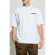 TRICOU DSQUARED2, OBSESSED2 print frontal, Alb, Oversized Fit - S74GD1479D20033100