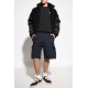 TRICOU DSQUARED2, OBSESSED2 print frontal, Negru, Oversized Fit - S74GD1479D20033900