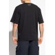TRICOU DSQUARED2, OBSESSED2 print frontal, Negru, Oversized Fit - S74GD1479D20033900