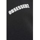 TRICOU DSQUARED2, OBSESSED2 print frontal, Negru, Oversized Fit - S74GD1479D20033900