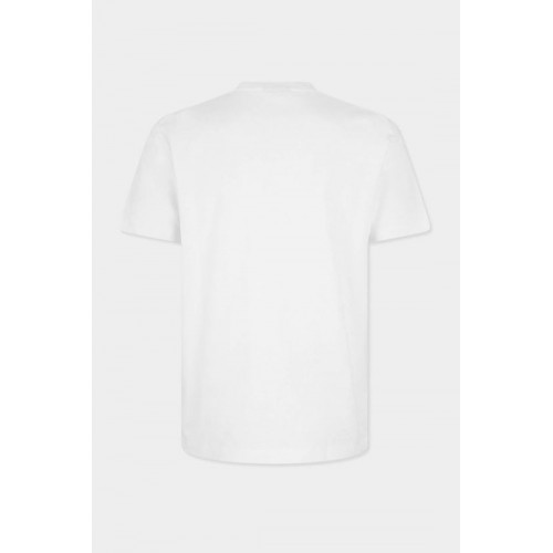 Tricou DSQUARED2, Dsquared2 Logo Plaque Cool Fit T-Shirt, Alb