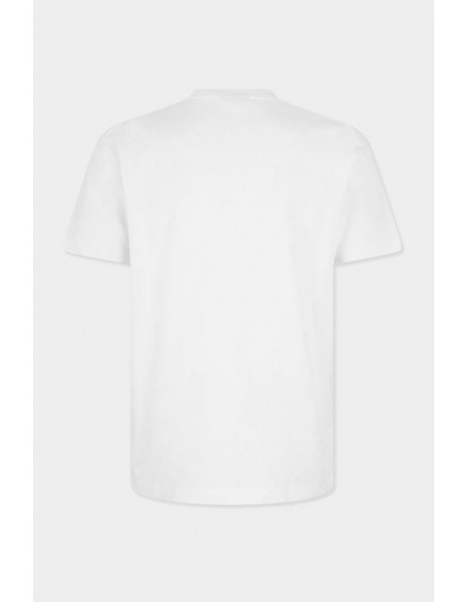 Tricou DSQUARED2, Dsquared2 Logo Plaque Cool Fit T-Shirt, Alb - S74GD1522D20106100