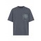 Tricou DSQUARED2, monogram loose fit T-shirt, Albastru