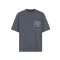 Tricou DSQUARED2, monogram loose fit T-shirt, Albastru