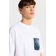 Tricou DSQUARED2, monogram loose fit T-shirt, Alb - S74GD1576D20106470