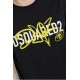 Tricou DSQUARED2, BLACK T-shirt with printed logo - S74GD1580D20106900