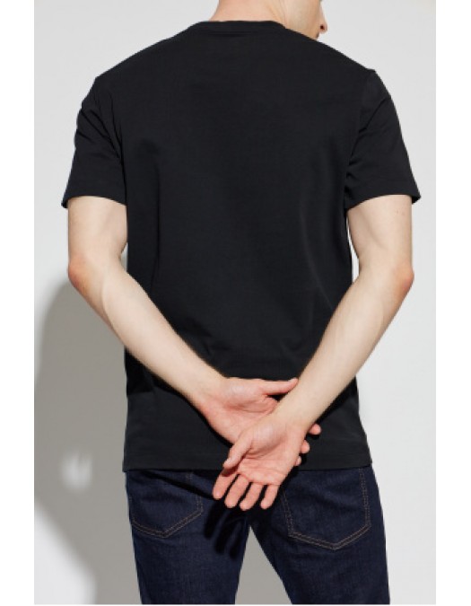 Tricou DSQUARED2, BLACK T-shirt with printed logo - S74GD1580D20106900