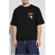 Tricou DSQUARED2, BLACK T-shirt with printed logo - S74GD1584D20033900