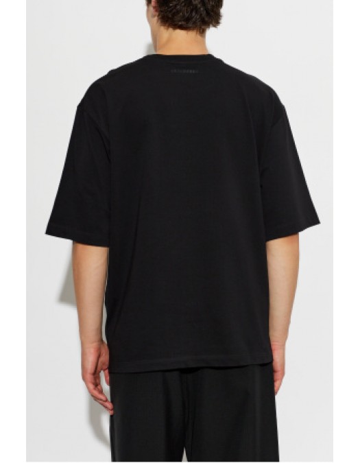 Tricou DSQUARED2, BLACK T-shirt with pocket - S74GD1592D20033900