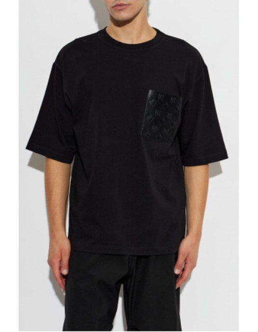 Tricou DSQUARED2, BLACK T-shirt with pocket - S74GD1592D20033900