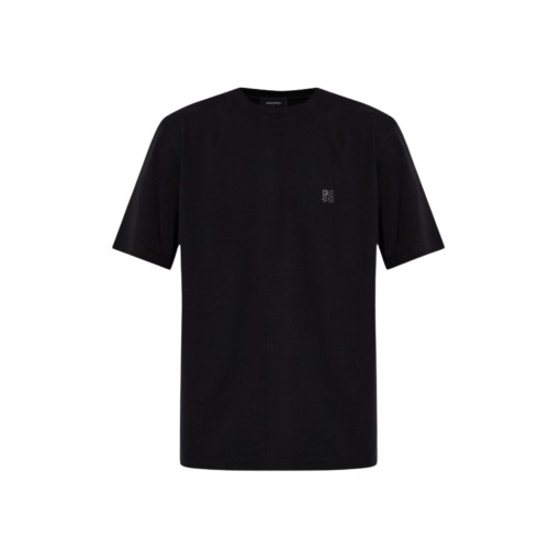Tricou DSQUARED2, D2 Logo atasat, Negru