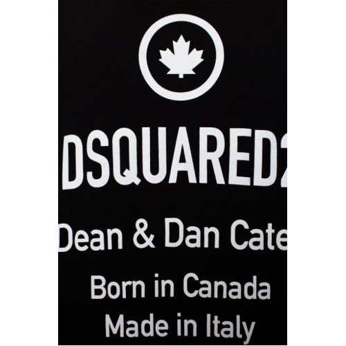 Bluza Dsquared2, Maneci Lungi, Black