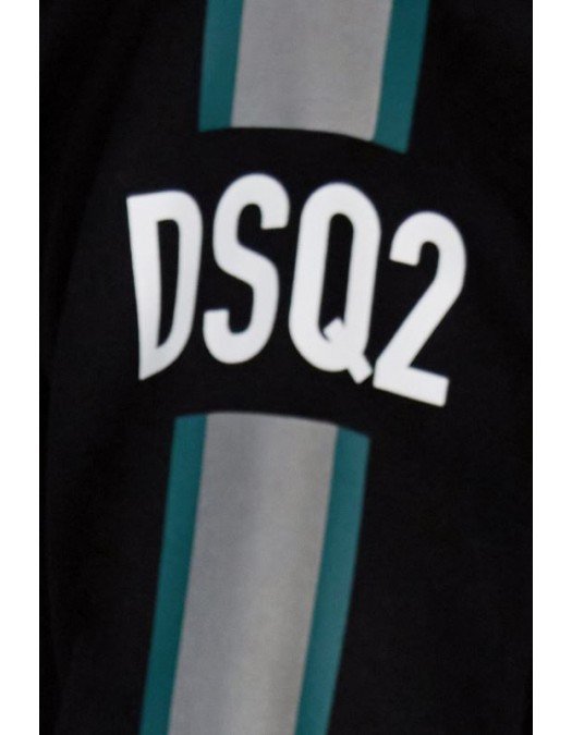 Hanorac Dsquared2, Black, Logo DSQ2 - S74GU0501900