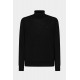 Pulover DSQUARED2, DC Turtleneck Knit, Black - S74HA1370S18310900