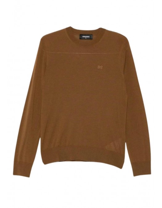 Pulover DSQUARED2, Wool, Classic, Maro - S74HA1442S18310158 Pulover DSQUARED2, Wool, Classic, Maro - S74HA1442S18310158