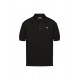 Tricou DSQUARED2, Polo Design, Logo Insert, Black - S74HA1452D13018109