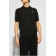 Tricou DSQUARED2, Polo Design, Logo Insert, Black - S74HA1452D13018109