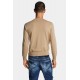 Pulover DSQUARED2, Wool, Crewneck, Classic Design, Beige - S74HA1486D13018109