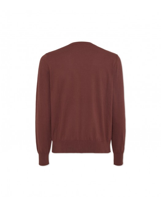 Pulover DSQUARED2, Crewneck, Classic Design, Brown - S74HA1486D13018144