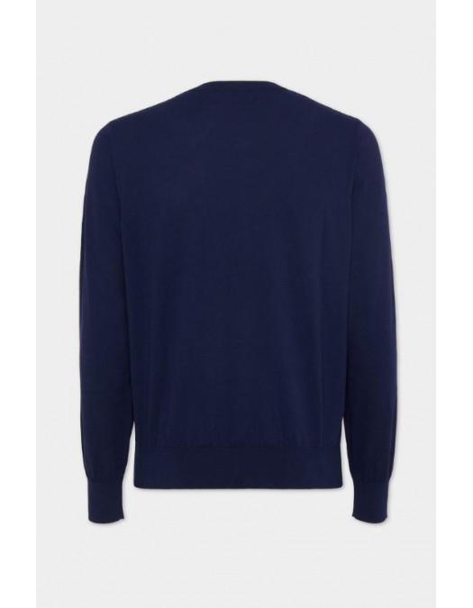Pulover DSQUARED2, Crewneck, Classic Design, Bleumarin - S74HA1486D13018477