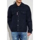 Jacheta DSQUARED2, Navy Blue wool Cardigan - S74HA1538D13143477