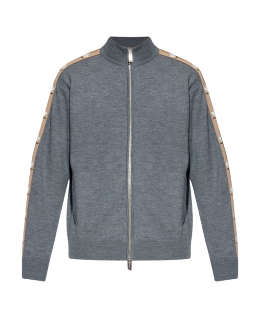 JACHETA DSQUARED2, Lana virgina, Gri - S74HA1559D13132859