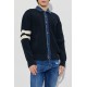 Cardigan DSQUARED2, Duo, Denim, Dark Blue - S74HA1591D13185962