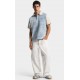 Tricou DSQUARED2, Monogram Knit Polo, Alb - S74HA1607D13193961