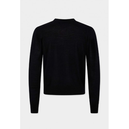 Pulover DSQUARED2, Knit Crewneck, Black