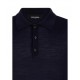 Tricou DSQUARED2, Wool Jersey Stitch, Navy Blue - S74HA1628D13205477