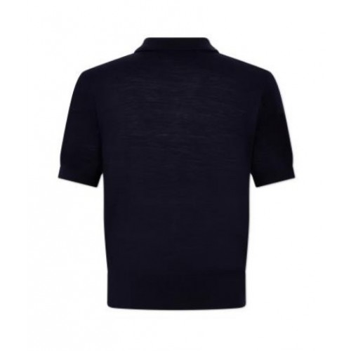 Tricou DSQUARED2, Wool Jersey Stitch, Navy Blue