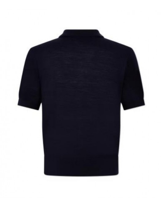 Tricou DSQUARED2, Wool Jersey Stitch, Navy Blue - S74HA1628D13205477