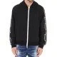 Hanorac DSQUARED2, Fermoar alb, Logo atasat - S74HG0103477 Hanorac DSQUARED2, Fermoar alb, Logo atasat - S74HG0103477